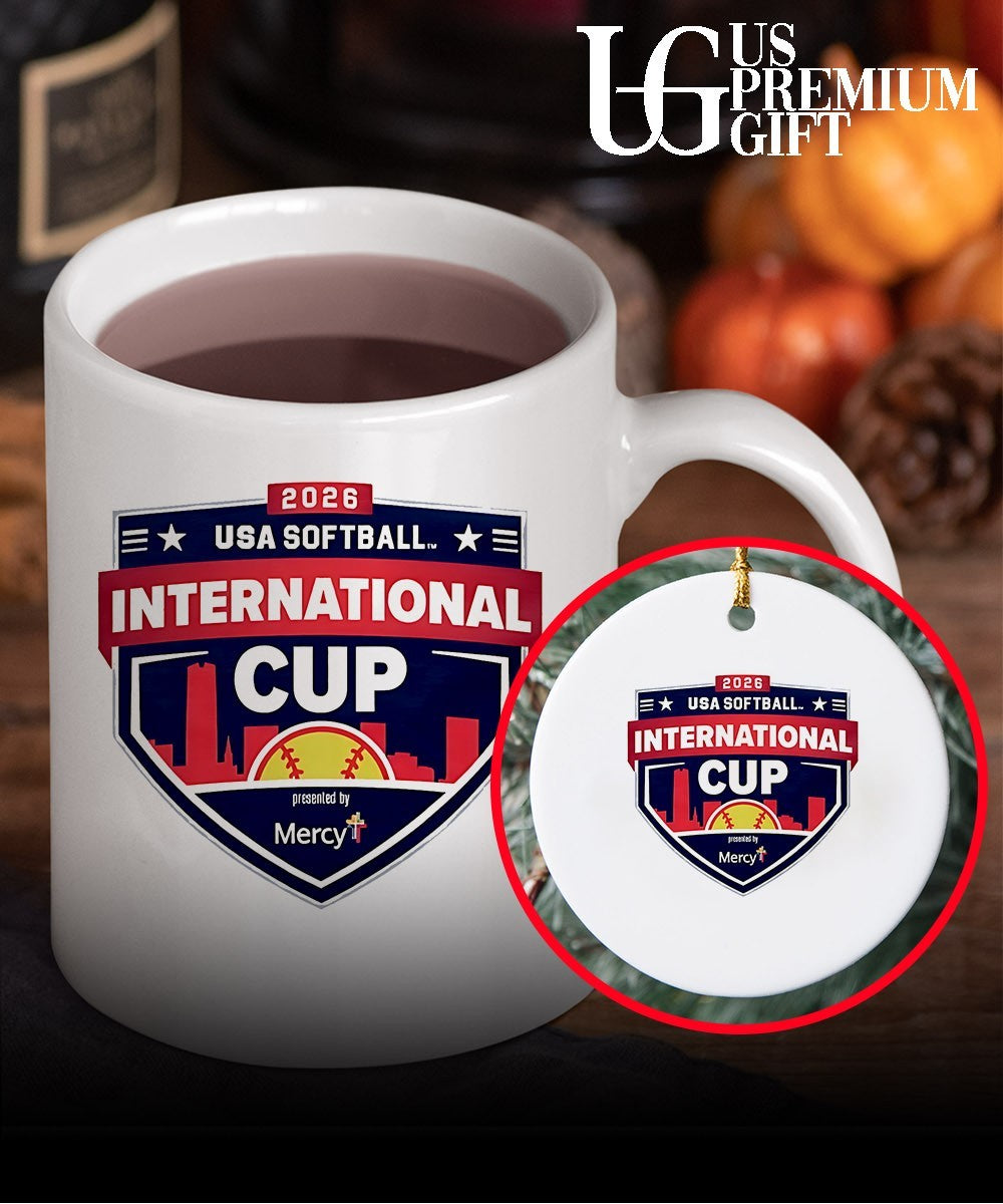 USA Softball International Cup 2026 logo shirt