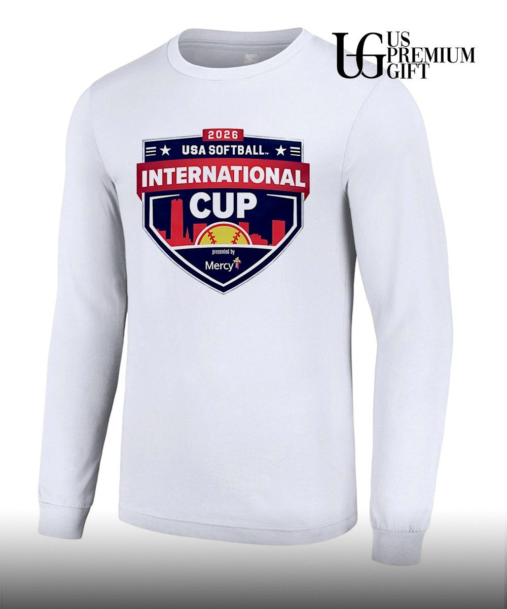 USA Softball International Cup 2026 logo shirt