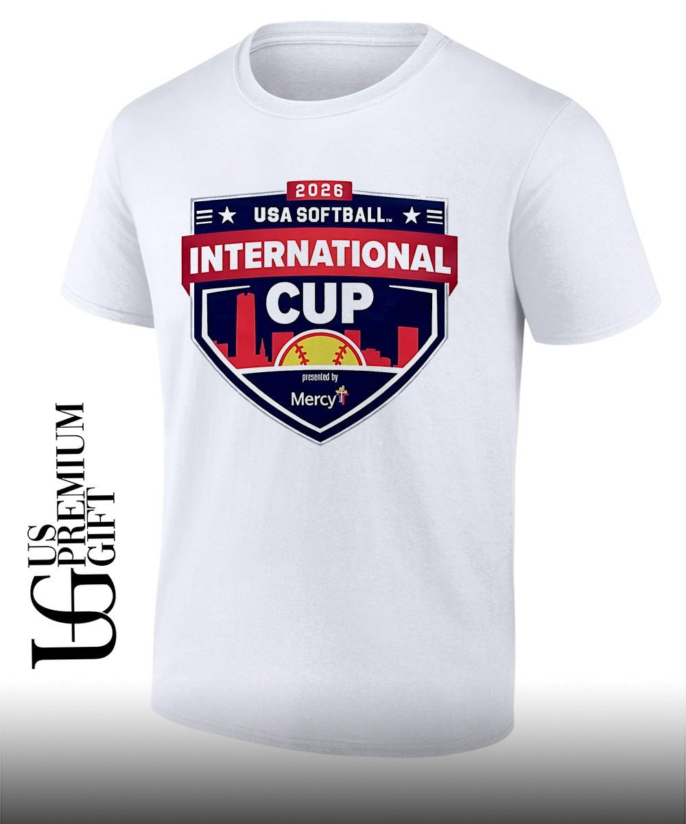 USA Softball International Cup 2026 logo shirt