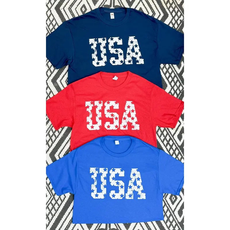 USA Stars Distressed Graphic T-Shirt Hoodie, Sweatshirt | UrbanDripWear.com