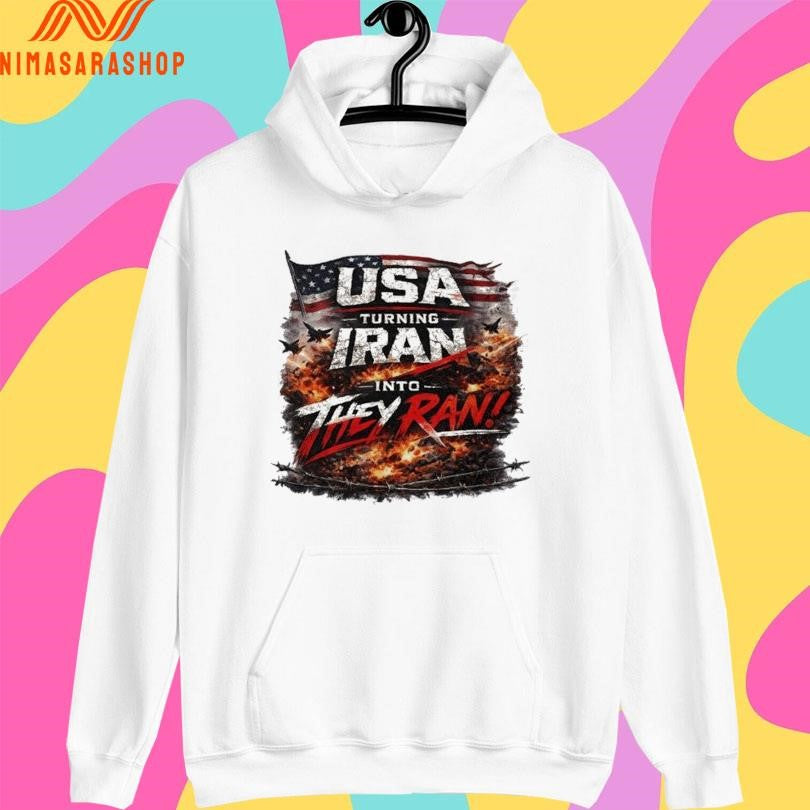 USA Turning Iran Into They Ran Shirts