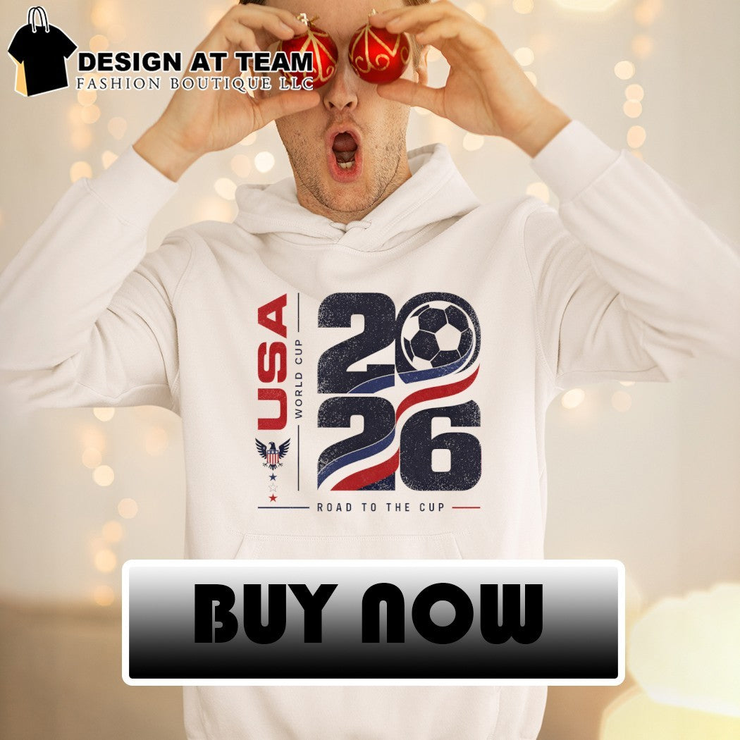 USA World Cup 2026 Road to the Cup Soccer Patriotic Eagle shirt