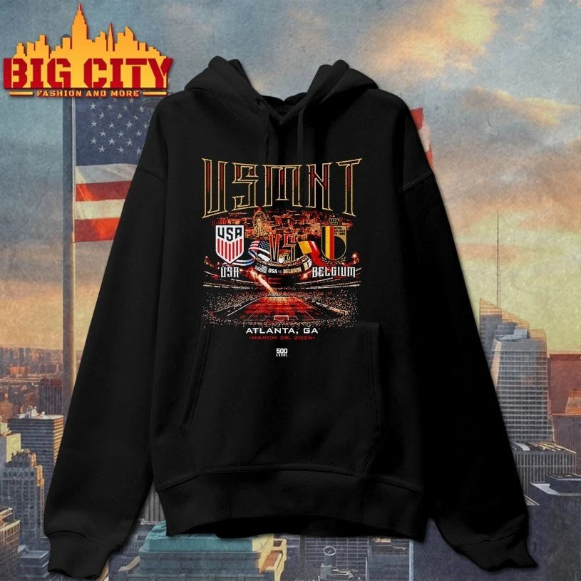 USMNT Vs. Belgium 2026 Match Up T-shirt