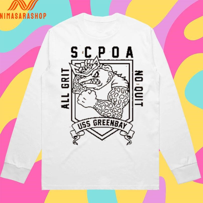 USS Green Bay Scpoa All Grit No Quit Shirts