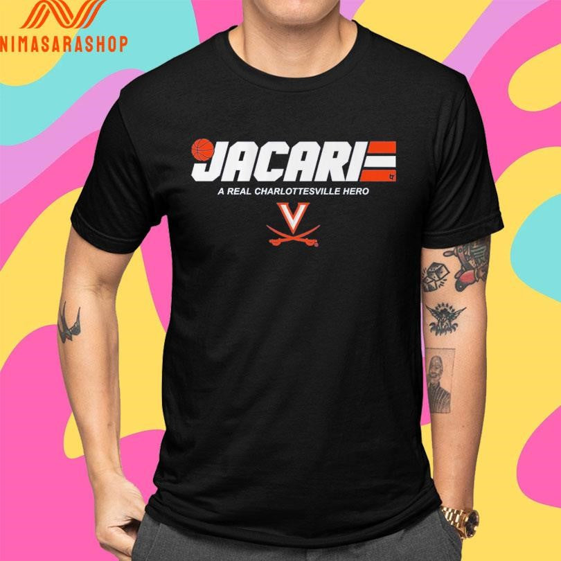 UVA Basketball Jacari White A Real Charlottesville Hero Shirts