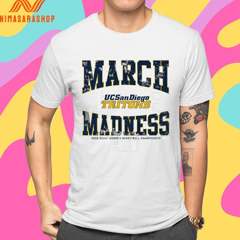 Uc San Diego Tritons Wbb March Madness 2026 Ncaa Women’s Basketball Championship Shirts