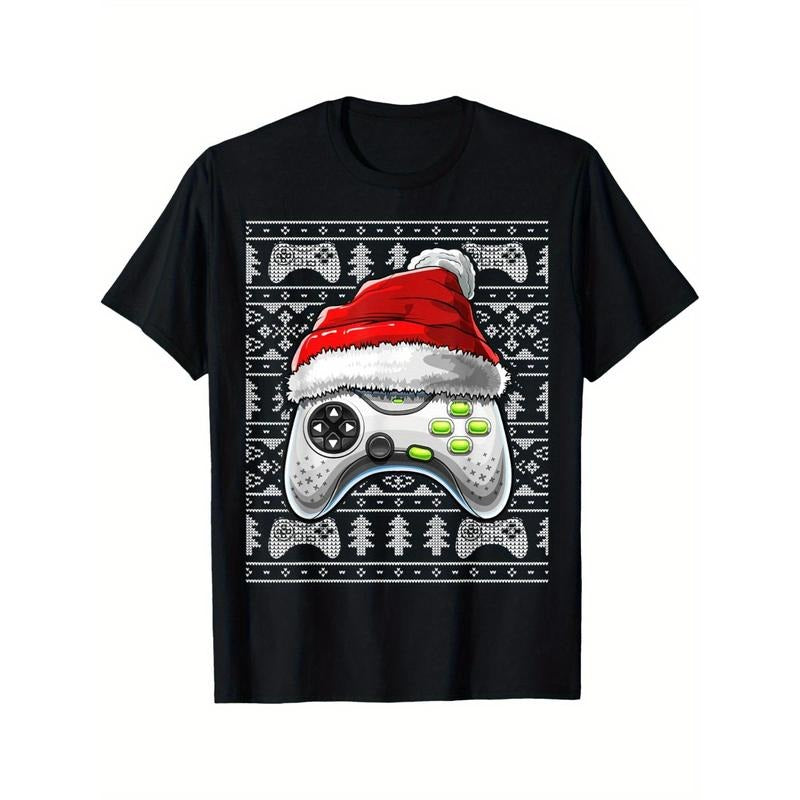 Ugly Christmas Video Game Controller Christmas Gamer Gift T-Shirt made in usa Hoodie, Sweatshirt | UrbanDripWear.com