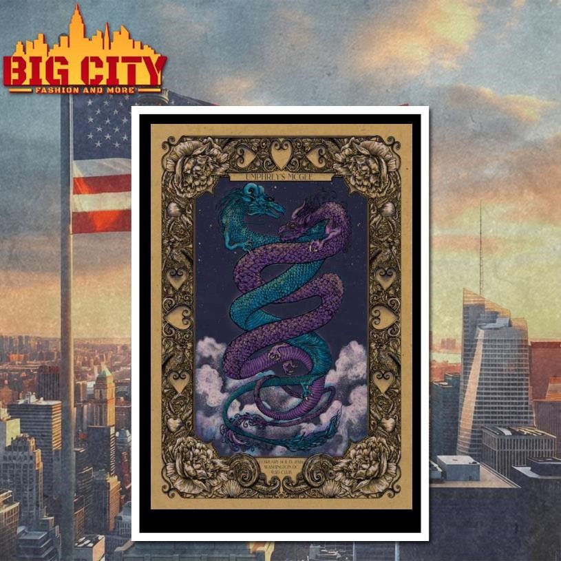 Umphrey’s McGee Feb 14-15 2026 Washington D.C Poster Shirt
