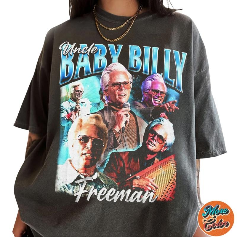 Uncle Baby Billy Freeman 1 Severance TV Show Shirt, Cotton Unisex T-Shirt, Crew Neck, Size S- 4XL, Menswear Top,...