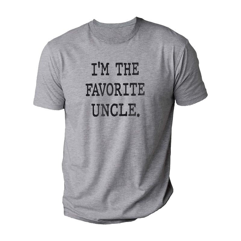 Uncle Shirt - I'm Favorite Uncle | Fathers Day Gift