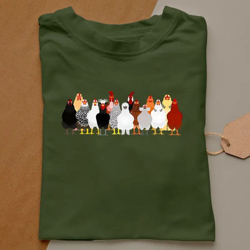 Unisex Chicken Sweatshirt, Mothers Day Chicken  T-Shirt  , Sweatshirt  and Hoodie | UrbanDripWear.com