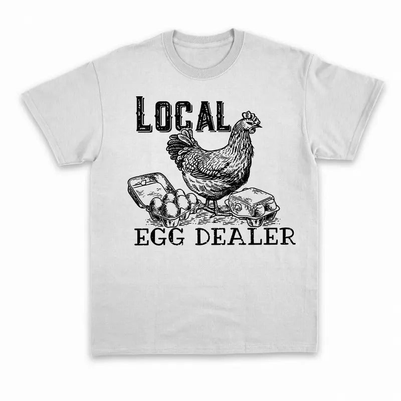 Unisex Easter Shirts Chicken shirt, Local Egg Dealer  T-Shirt  , Sweatshirt  and Hoodie | UrbanDripWear.com