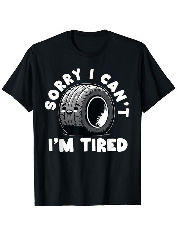 Unisex Funny Tire Repair T-Shirt For Car Lovers Graphic Streetwear Hoodie, Sweatshirt | UrbanDripWear.com