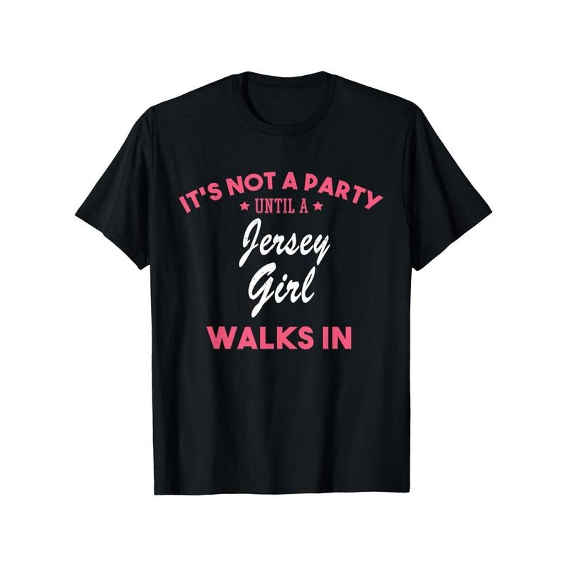Unisex Jersey Gifts for Women New Jersey Shirt Flag Shore Beach T-Shirt, Unisex Cotton Casual Round Neck Outdoor Short...
