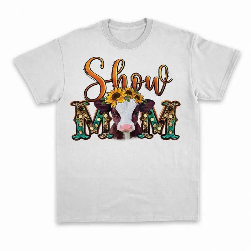Unisex Show Mom baby Cow  T-Shirt  , Sweatshirt  and Hoodie | UrbanDripWear.com