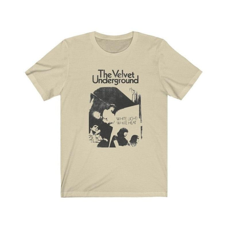 Velvet Underground White Light/White Heat Inspired / Vintage / Retro / Unisex T-Shirt Menswear Top Hoodie, Sweatshirt