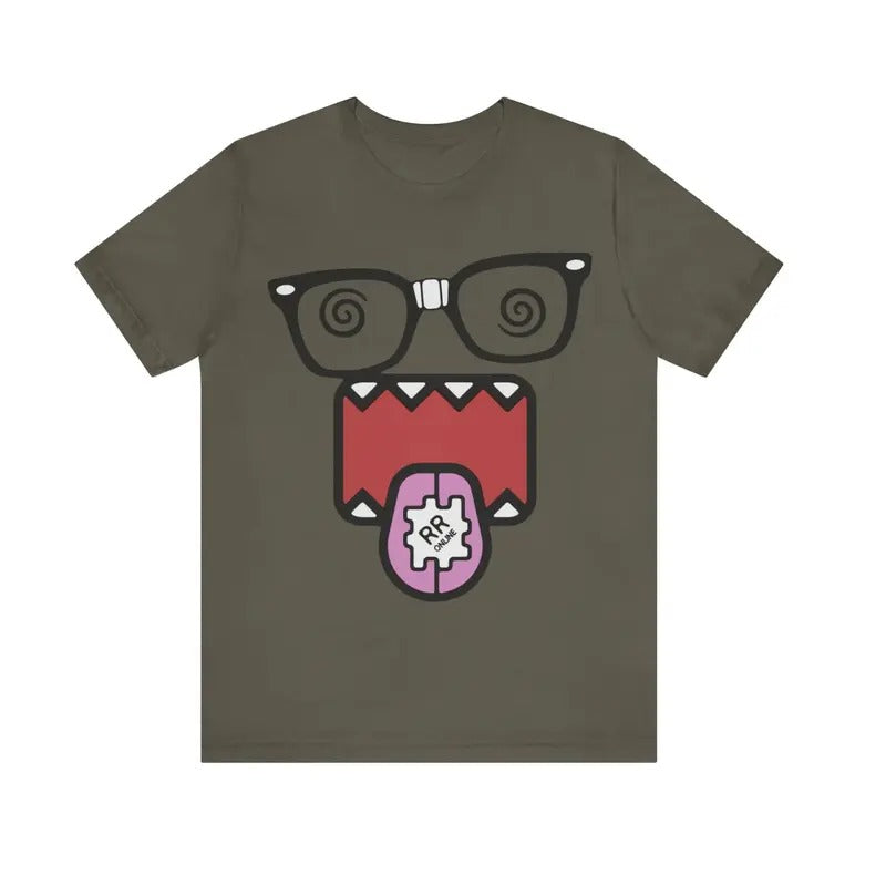Unisex tee,Domo Kun Tshirt,Domo Tshirt, cheap domo merch shirt Menswear Top Hoodie, Sweatshirt | UrbanDripWear.com