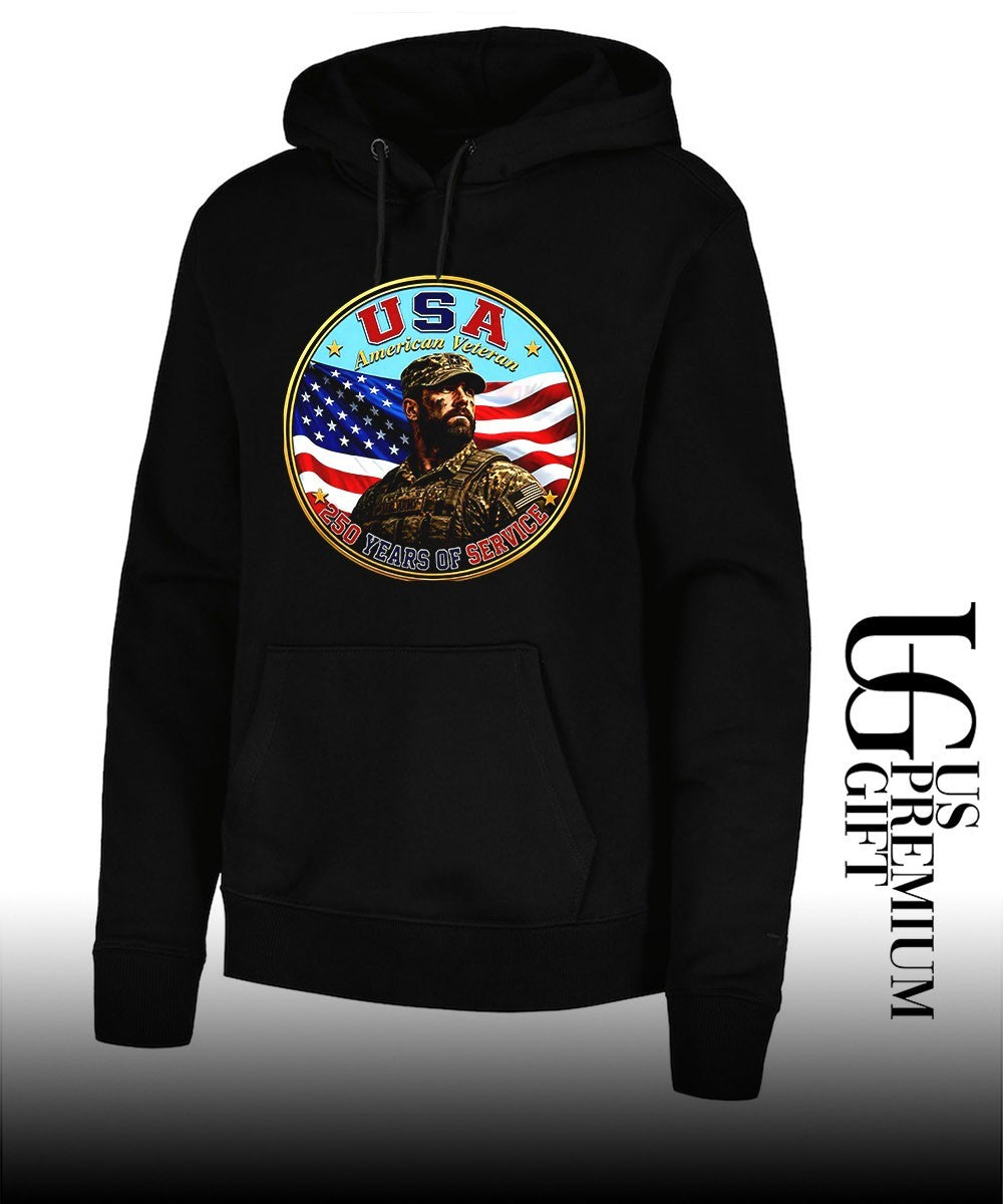 United States Army Veteran USA 250 Years of Service American Veteran shirt