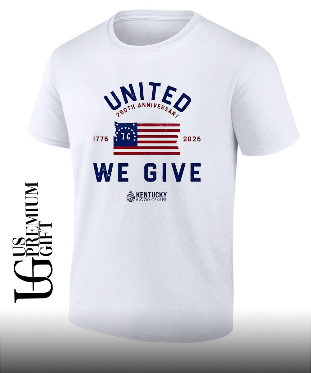 United We Give 250Th Anniversary 1776-2026 flag shirt