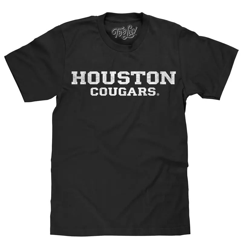 University of Houston Cougars T-Shirt - Black Hoodie, Sweatshirt | UrbanDripWear.com