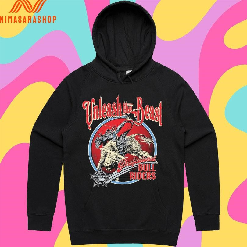 Unleash The Beast Professional Bull Riders Routing Shirts