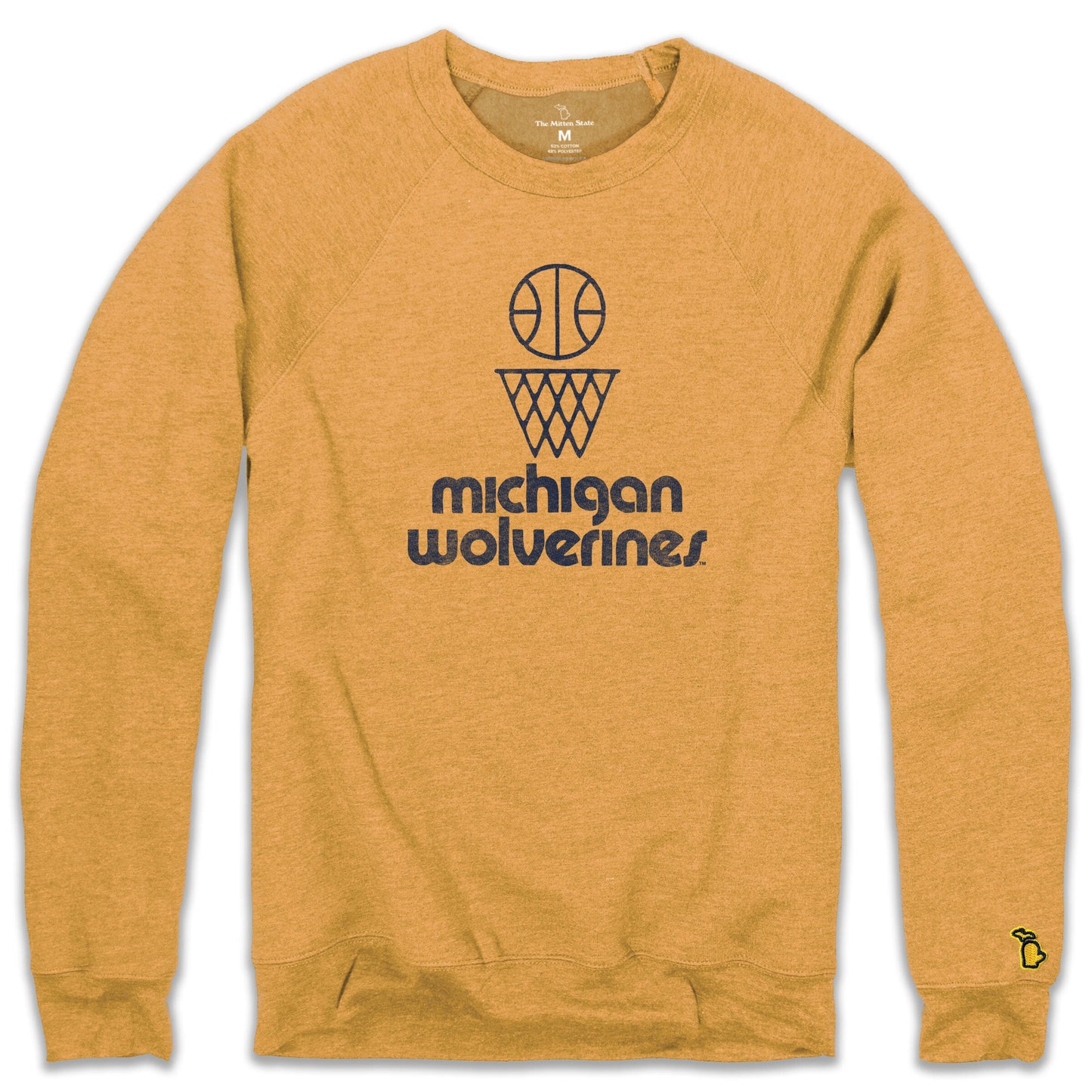 UOFM - '66 BASKETBALL FLEECE SWEATSHIRT (UNISEX)
