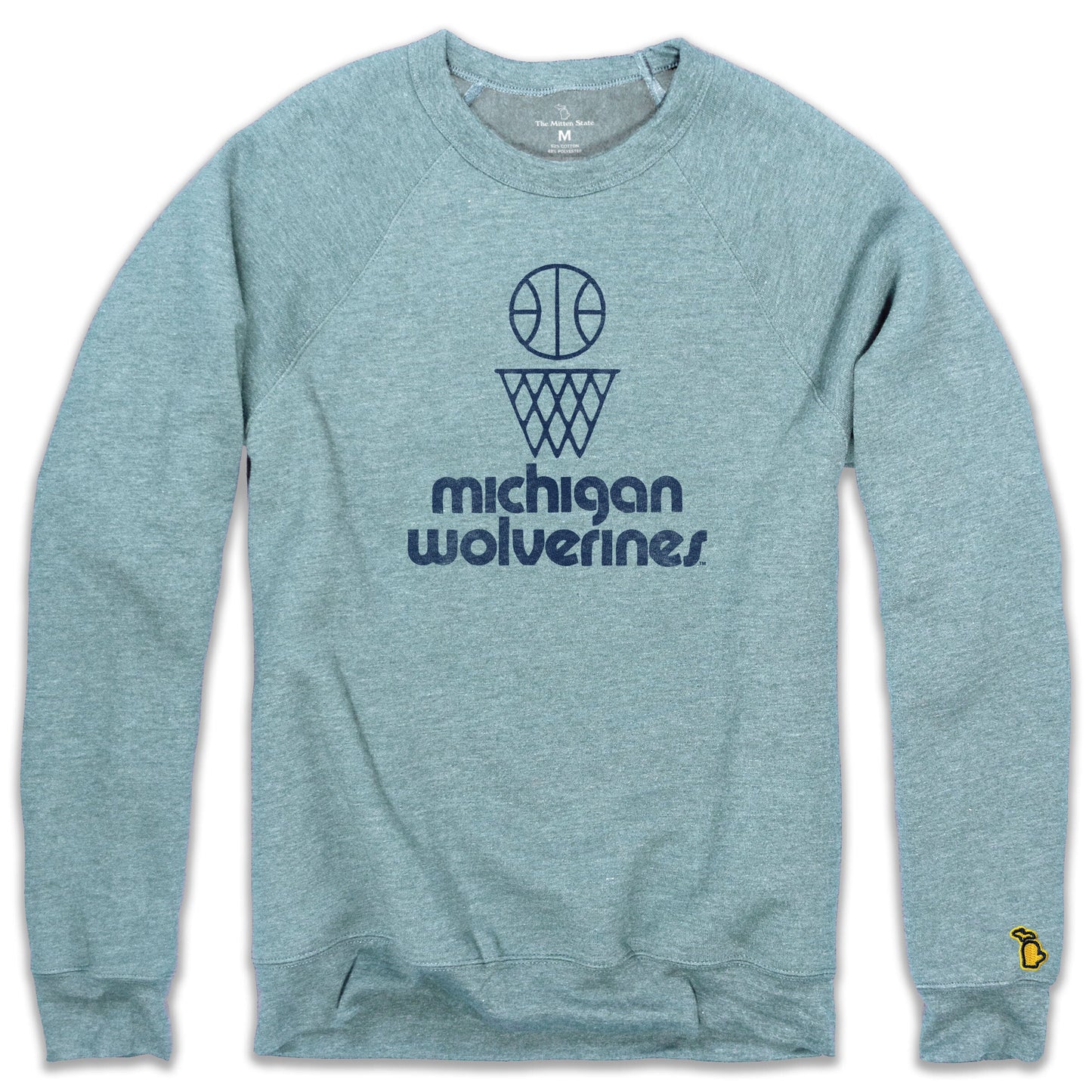 UOFM - '66 BASKETBALL FLEECE SWEATSHIRT (UNISEX)
