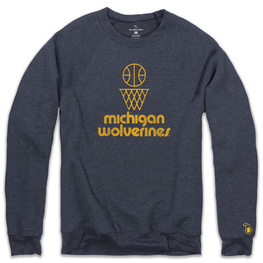 UOFM - '66 BASKETBALL FLEECE SWEATSHIRT (UNISEX)