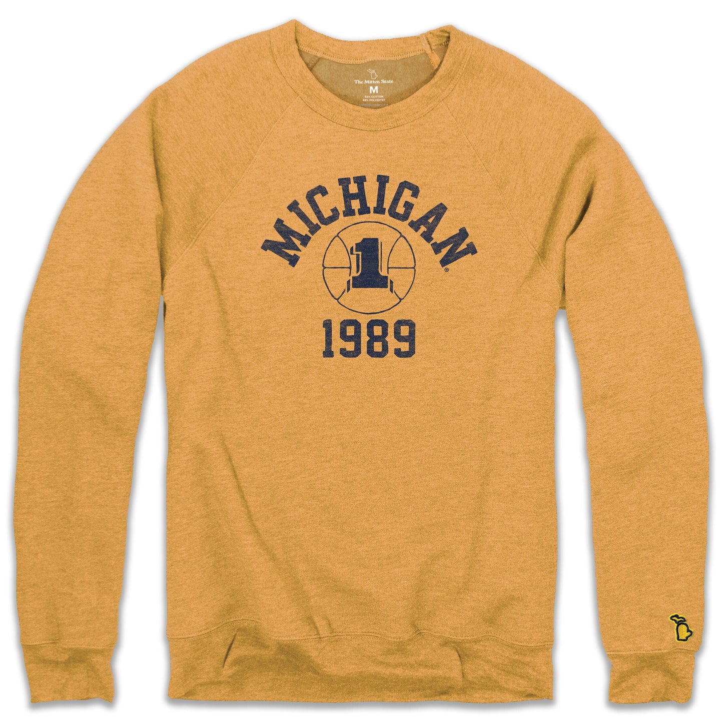 UOFM - '89 BASKETBALL FLEECE SWEATSHIRT (UNISEX)