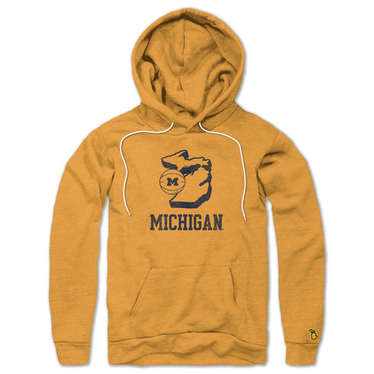 UOFM - BASKETBALL STATE ALL SEASON HOODIE (UNISEX)