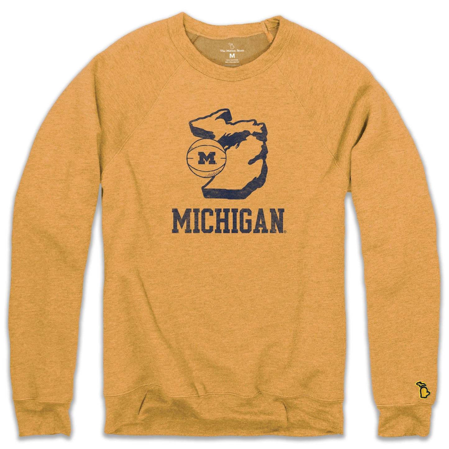 UOFM - BASKETBALL STATE FLEECE SWEATSHIRT (UNISEX)