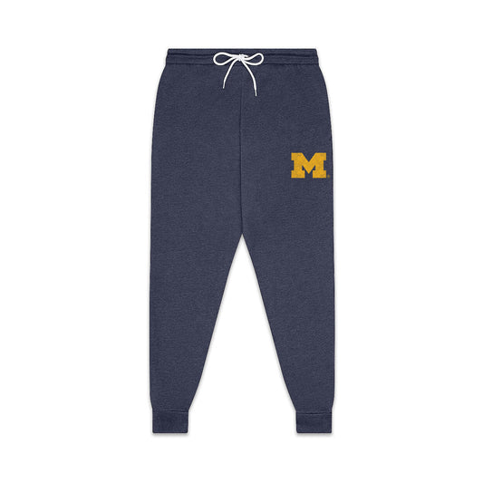 UofM - BLOCK M FLEECE SWEATPANTS (UNISEX)