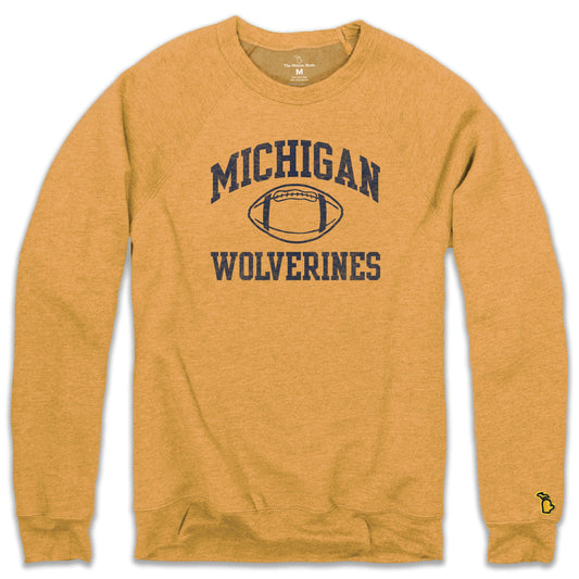 UofM - 1982 FOOTBALL FLEECE SWEATSHIRT (UNISEX)