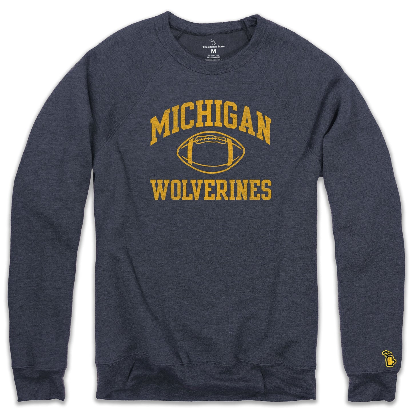 UofM - 1982 FOOTBALL FLEECE SWEATSHIRT (UNISEX)