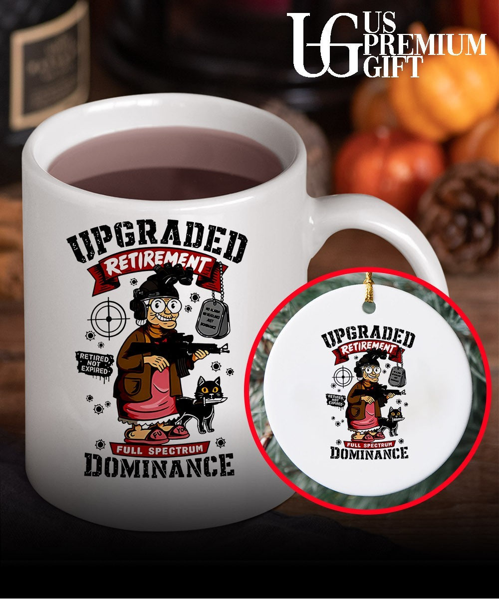 Upgraded Retirement Full Spectrum Dominance Retired Not Expired shirt