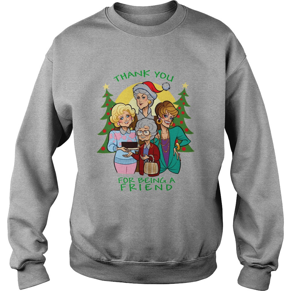 Thank you for being a friend Ugly Christmas Sweater