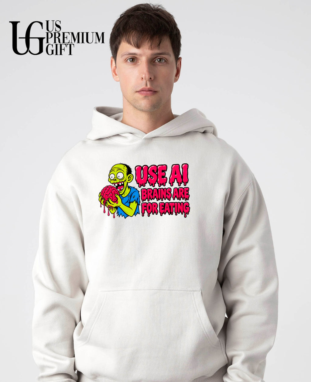 Use ai brains are for eating zombie shirt