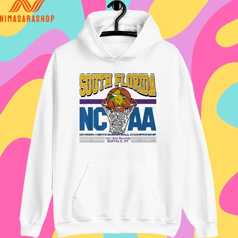 Usf Bulls Mbb South Florida 2026 Ncaa Division I Men’s Basketball Championship 1st 2nd Rounds Buffalo Ny Tournament Retro Vibes Shirts