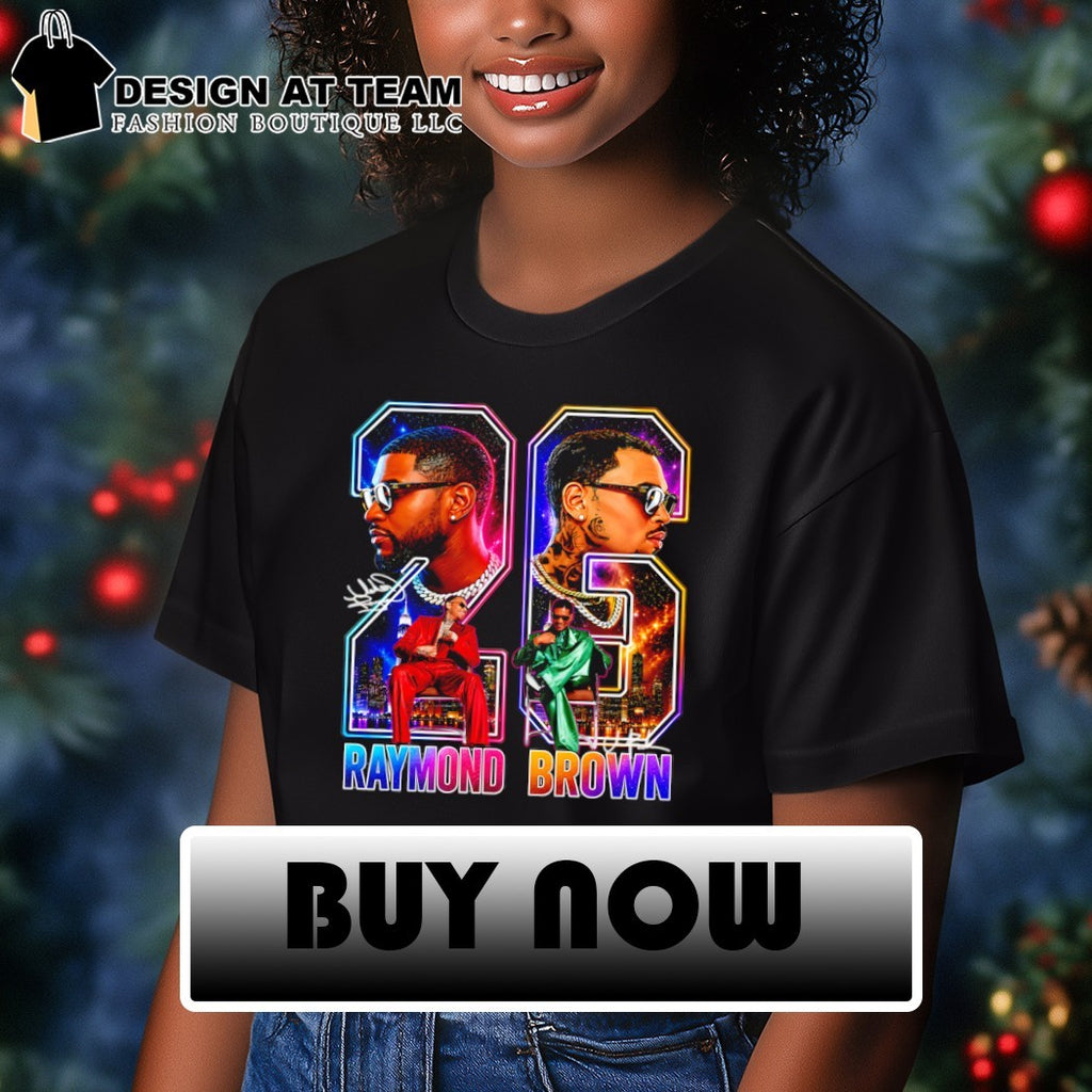 Usher Chris Brown Raymond and Brown R&B Tour 2026 signature shirt