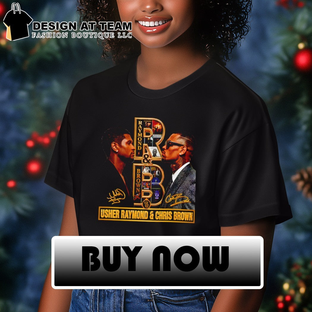 Usher Raymond and Chris Brown R and B Music Concert 2026 signatures shirt