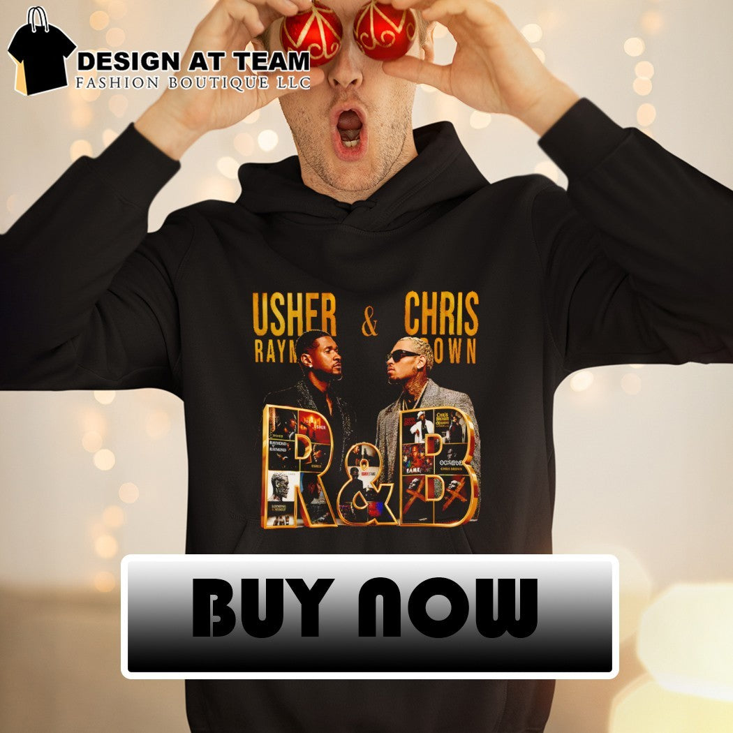 Usher Raymond and Chris Brown The R and B Tour Music Concert 2026 shirt