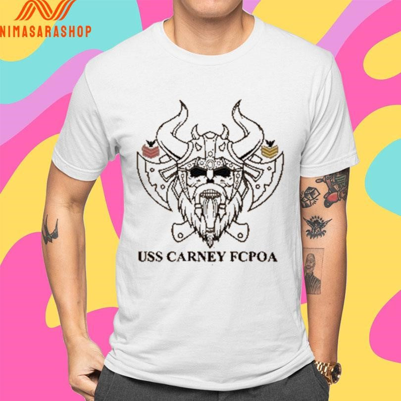 Uss Carney Fcpoa DDG 64 Shirts
