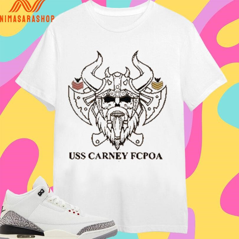 Uss Carney Fcpoa DDG 64 Shirts