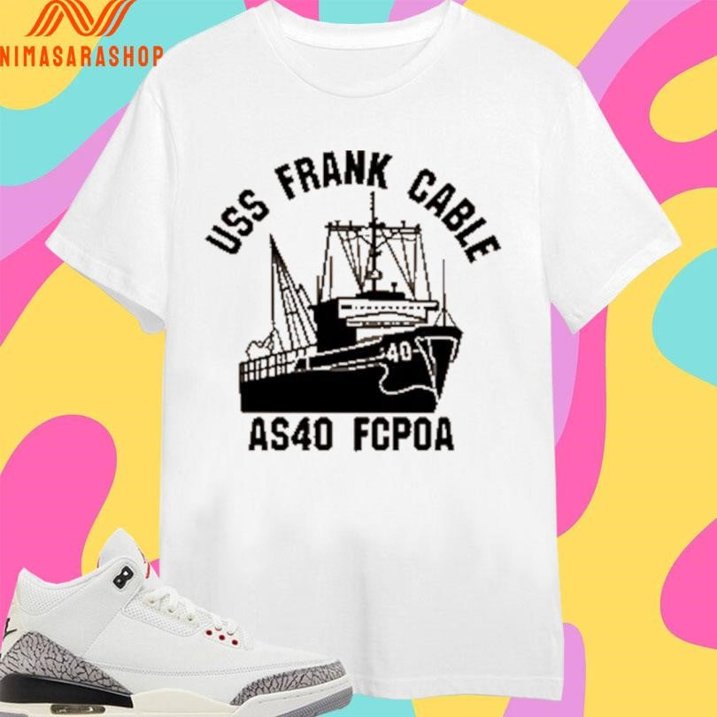 Uss Frank Cable As 40 Fcpoa Shirts
