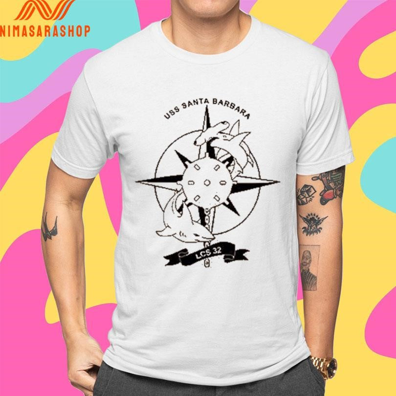 Uss Santa Barbara Lcs 32 Shirts