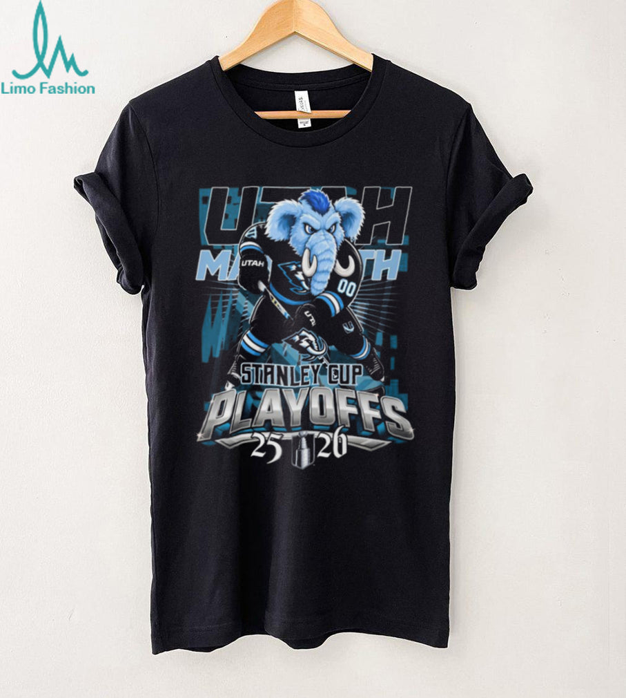 Utah Mammoth Stanley Cup Playoffs 2025 2026 Hockey T Shirt