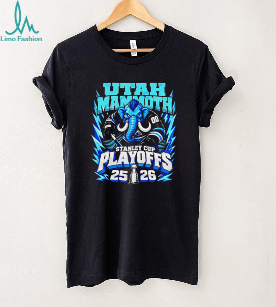 Utah Mammoth Stanley Cup Playoffs 2025 2026 Ice Hockey Championship Fan Men T Shirt