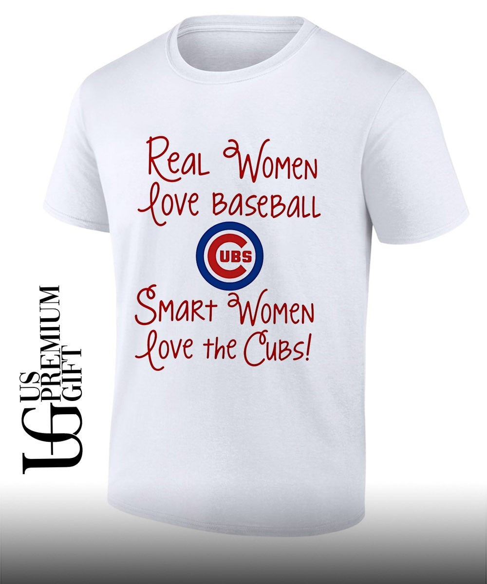 Real Women Love Baseball Smart Women Love the Cubs Baseball 2026 shirt