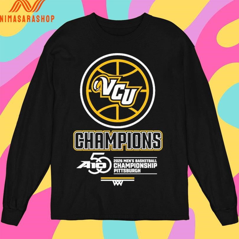VCU Champions 2026 Men’s Basketball Championship Pittsburgh Shirts
