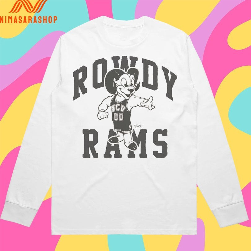 VCU Rams Rowdy Mascot Basketball Shirts